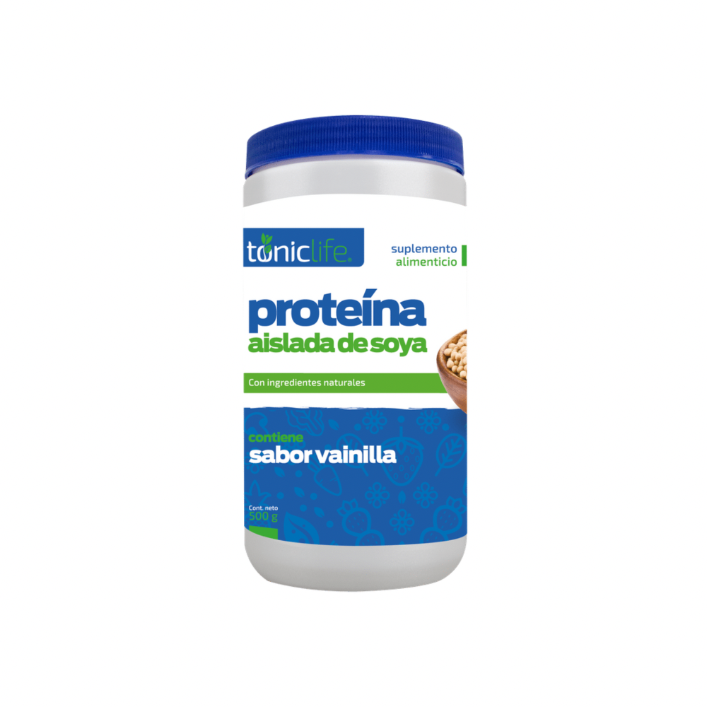 Proteina Aislada de Soya 500 gr