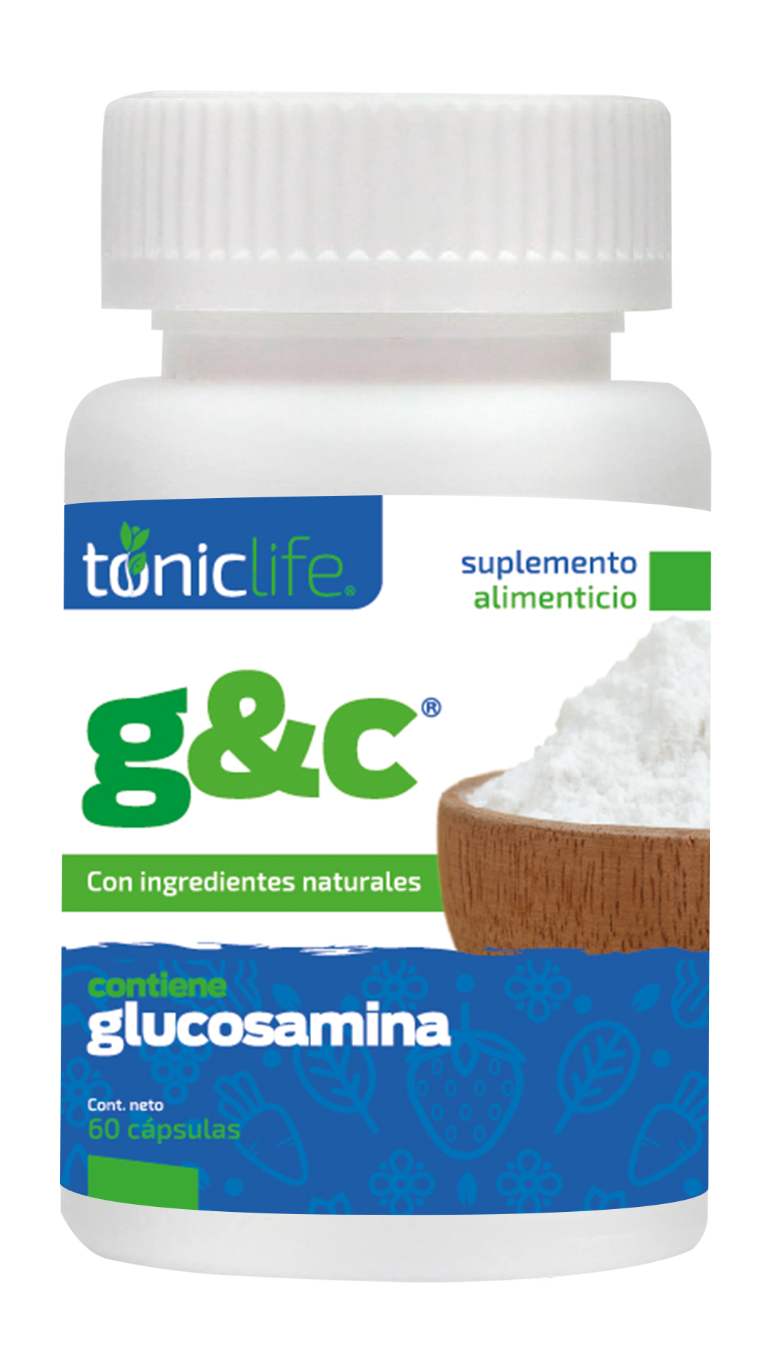 G&C 60 Caps Glucosamina Apoyo Articular